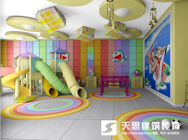 幼儿园装修施工让孩子快乐成长